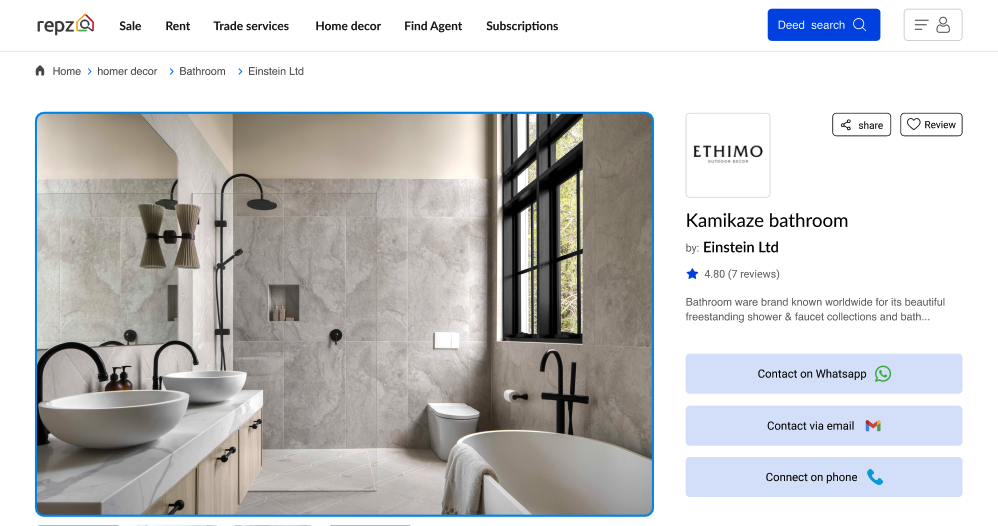 REPZ Real Estate Platform – Zimbabwe